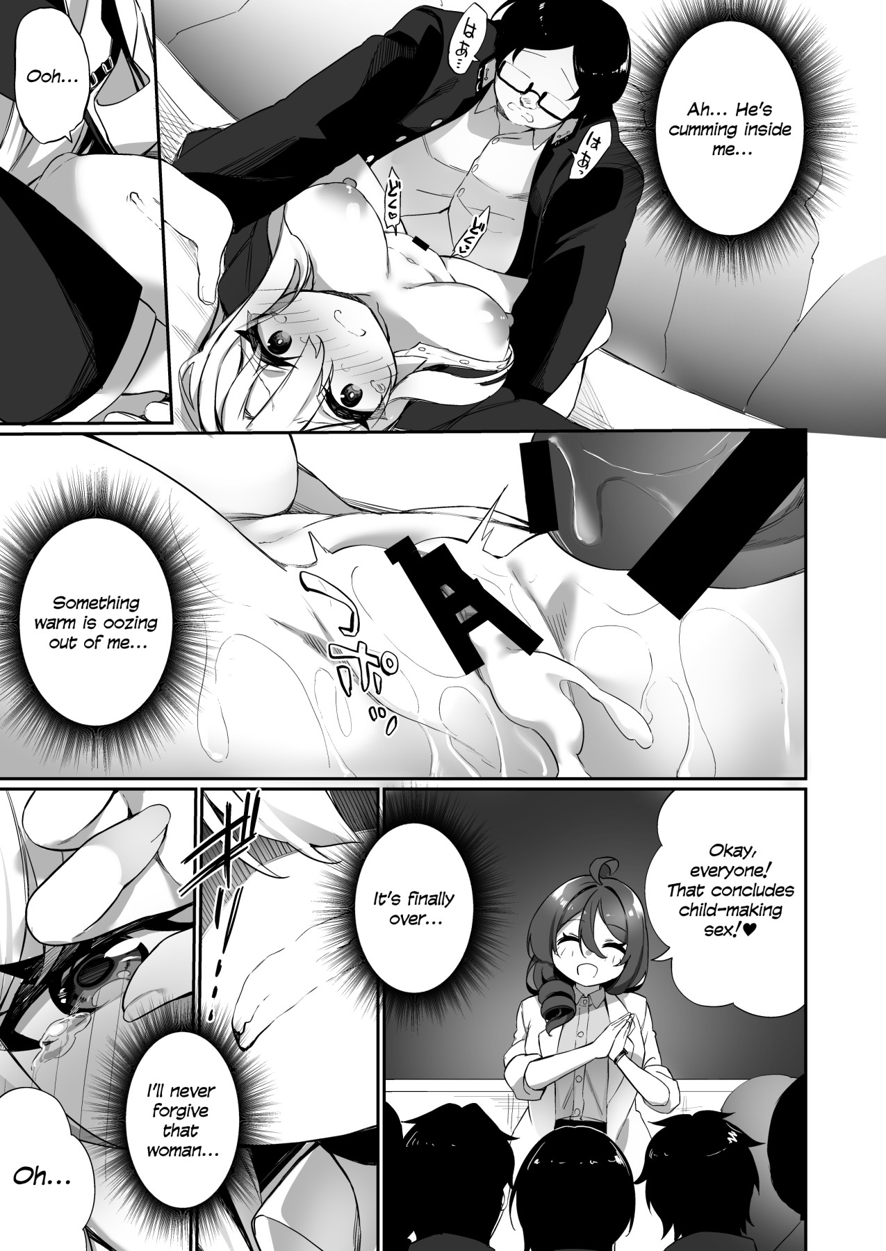 Hentai Manga Comic-I Was Turned Into a Learning Tool For Pregnancy and Childbirth-Read-25